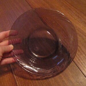 Pyrex Amethyst Soup Salad Cereal Bowl Fiesta 7 5/8" Diameter Swirl